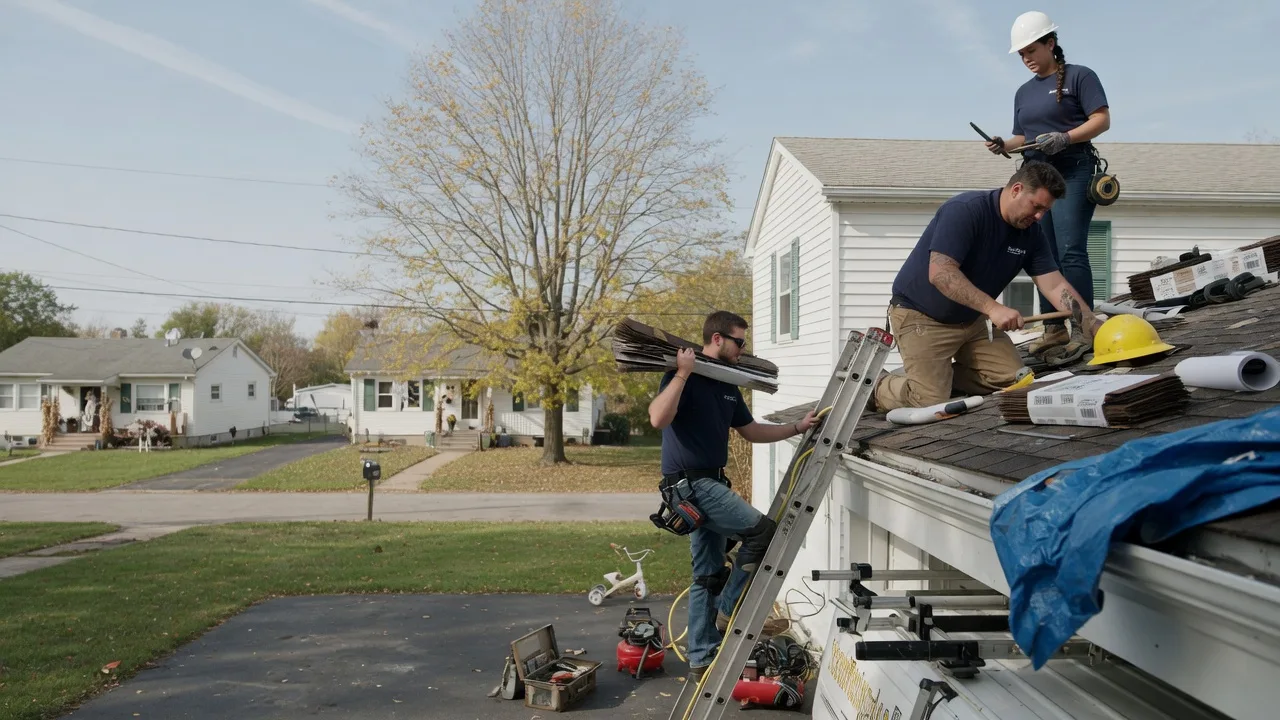 Local Roofing Contractors in Haubstadt, IN near me